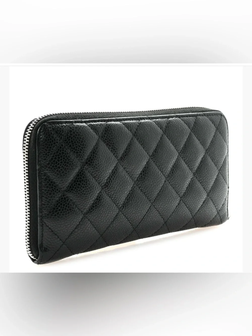 CHANEL Timeless Classic Lambskin Zip around Wallet